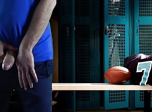 Public Masturbation In The Football Locker room (Fantasy) DIRTY DADDY VIDEO