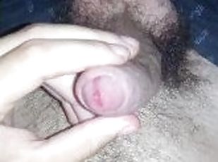 white guy gets cum from his testicles ( onlyfans - @lumpenate )
