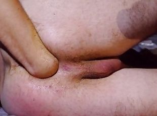 I test my NEW FUCKING MACHINE into my ass, huge dildo and SELF FISTING