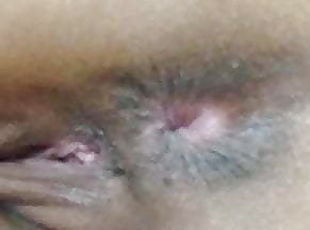 Indian wife clean ass hole