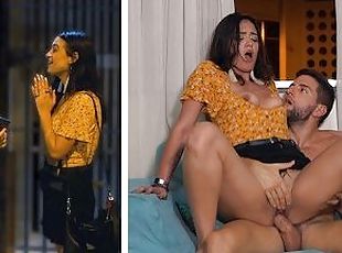 Sexy Brazilian Girl Next Door Struggles To Handle His Big Dick