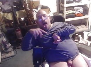 finally have my wheelchair fixed I can finally masturbate p2