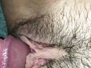 Hard dick on my wifes wet pussy