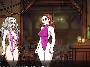 Game of Whores ep 17 Show Striptease Daenerys e Sansa