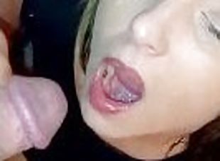 Having fun with my sex machine then drinking my husbands hot piss