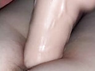 Creamed all over this Thick Long Dildo