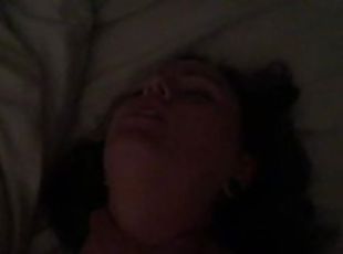 Fucking Horny Wife while She Cums on Cock Multiple Times