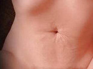 HOT MILF masturbating, close up of FEMALE ORGASM