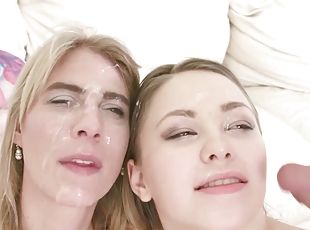 Lesbian Wives Get Swapped and Fucked